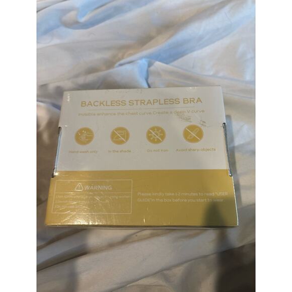 Nsolex Fabric Strapless Adhesive Bra A Bra Size Sealed - Picture 2 of 4